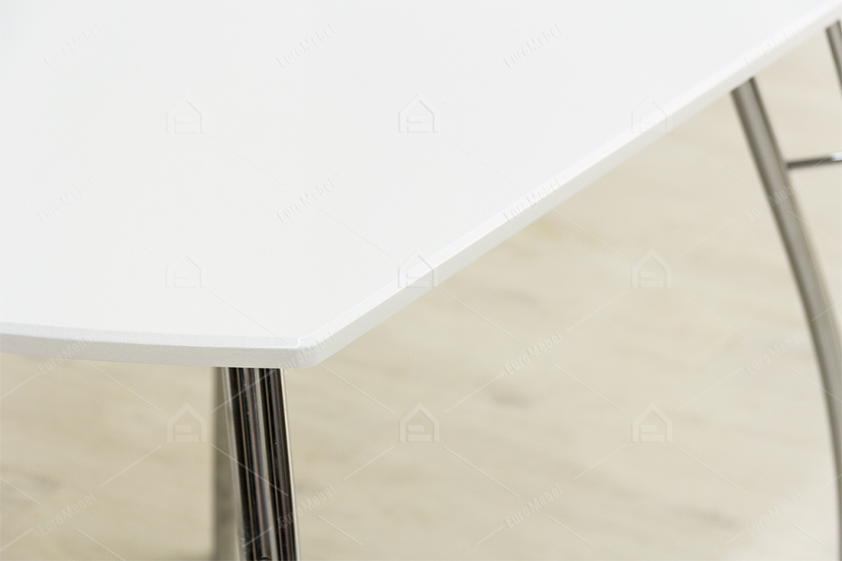 Стол обеденный , Белый , СВ Мебель (Россия)