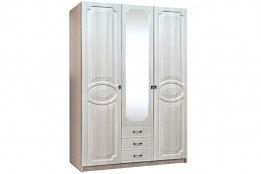 Шкаф для одежды 3Д , модульной системы Кэт 6, Сандал, Диал (Россия)