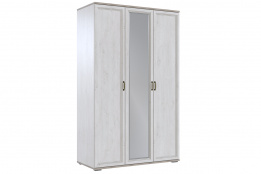 Шкаф для одежды 3Д  как часть комплекта Александрия, Сосна Санторини, СВ Мебель (Россия)