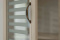 Шкаф витрина 1Д , коллекции Вега, Сосна Карелия, СВ Мебель (Россия)