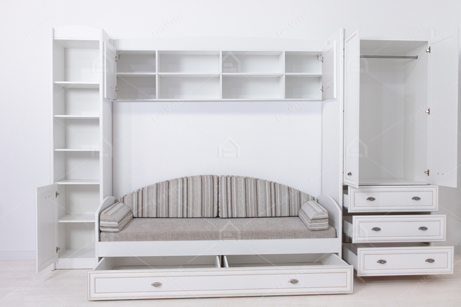 Комплект мебели для детской Салерно, Белый, БРВ Брест(Беларусь)