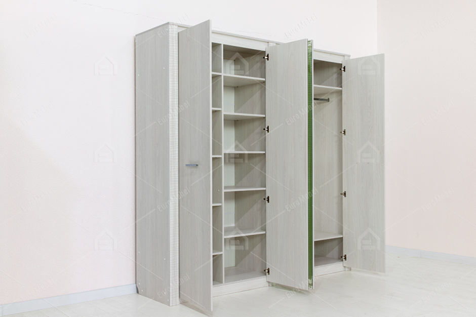 Шкаф для одежды 4Д  Гамма 20, Сандал, СВ Мебель (Россия)