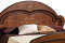 Кровать двуспальная как часть комплекта Джамиля, Шоколад, Слониммебель (Беларусь)