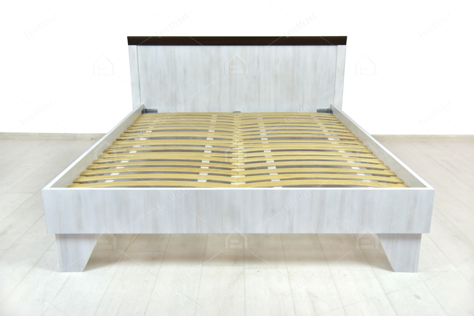 Кровать двуспальная (Лавенда Lavenda 160), коллекции Лавенда, Сосна Норвежская, VMV (Украина)